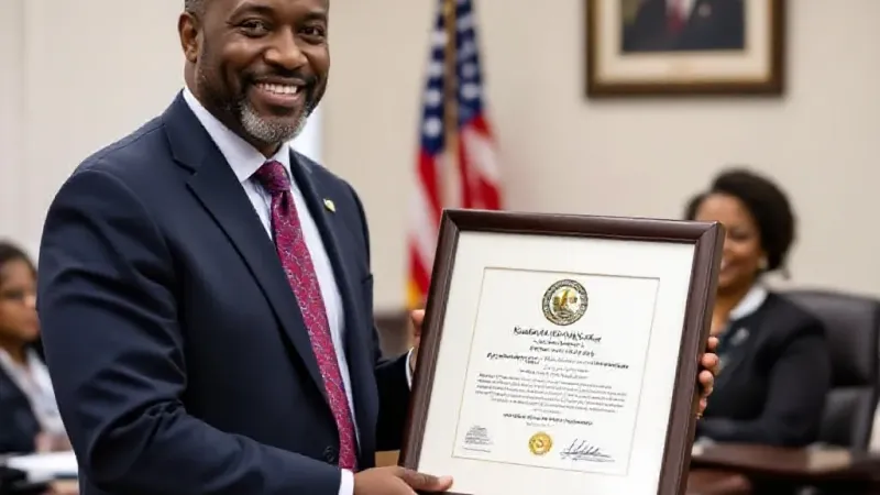 Valdosta Councilman Harden Honored for Hurricane Relief